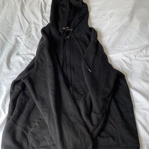 H&M Black hoodie with Vans Long sleeve shirt